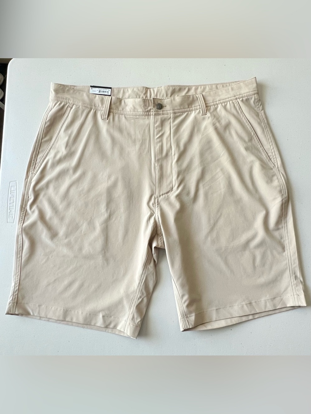 FootJoy Lightweight Golf Shorts NWT Men’s 38 Khaki 9” Inseam Performance Stretch - Picture 8 of 15